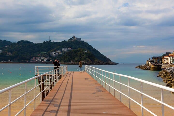 Overlooking La Concha Beach