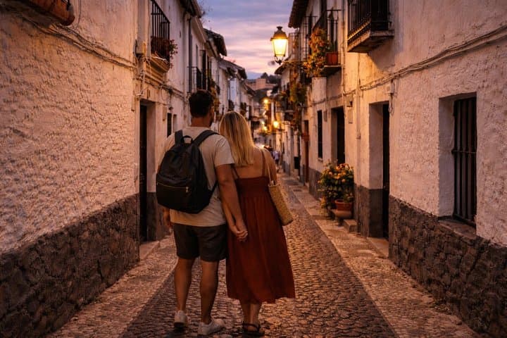 Discover the ingenious Moorish water systems that kept the Albaicín supplied for centuries. Our audio tour uncovers 28 ancient cisterns and the engineering marvels hidden beneath Granada's streets.