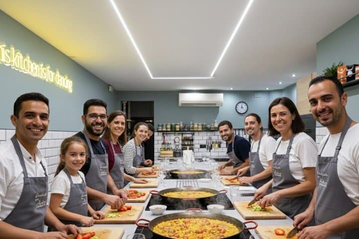 Paella, Tapas and Sangría Cooking Class in Barcelona