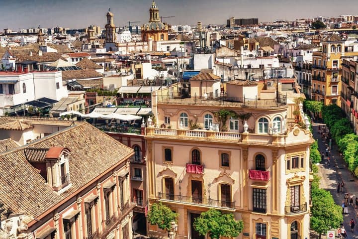 Alcázar tour and roof tour (no tickets)