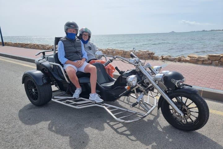 Trike Adventure to Mar Menor, Salt Lakes and Flamingos