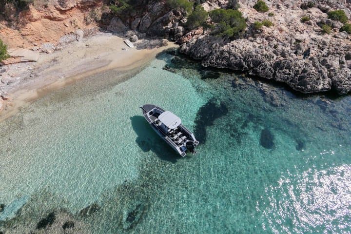 Mallorca : Boat Tour Palma Bay | Sea Scooter, Snorkeling, Paddle