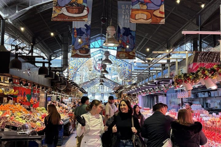 Boqueria Market Tour, Paella Cooking Class, Sangria & Tapas