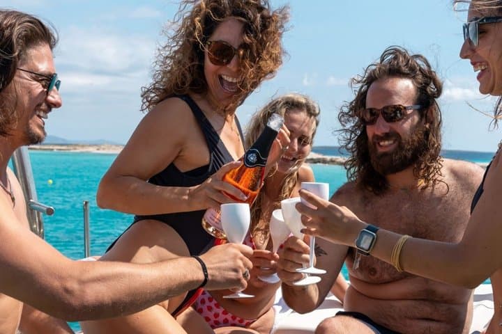 Ibiza Formentera Full Day Boat Trip All Inclusive Sunset Party
