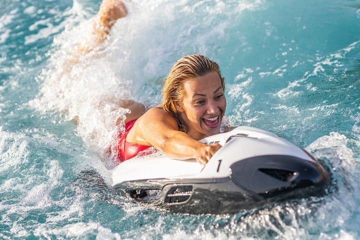 Beach and Cave LUXURY TOYS Boat Tour - Ibiza