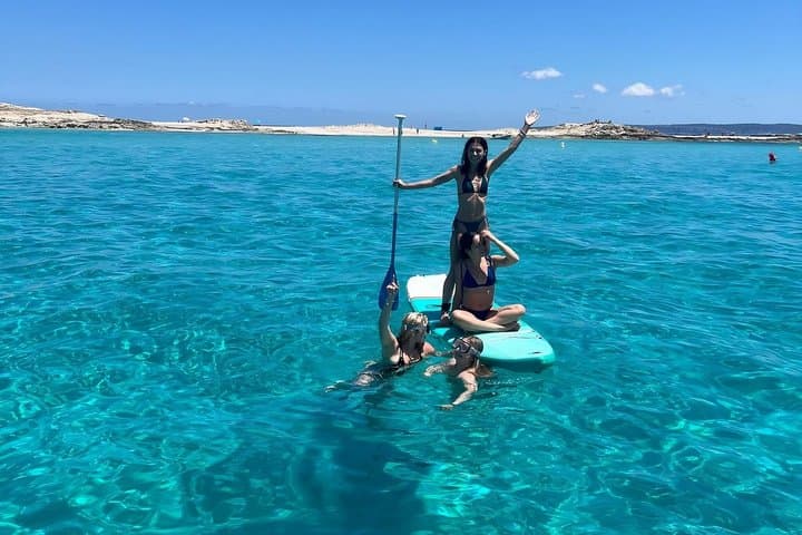 Full-Day Private Ibiza and Formentera Charter Cruise