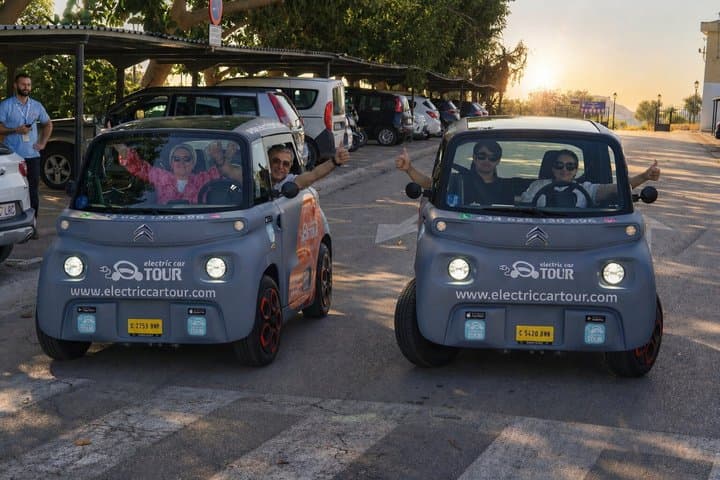 Málaga Sunset & Night Tour by Electric Car