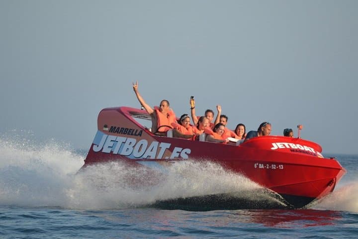 High-Speed Jet Boat Experience in Puerto Banús