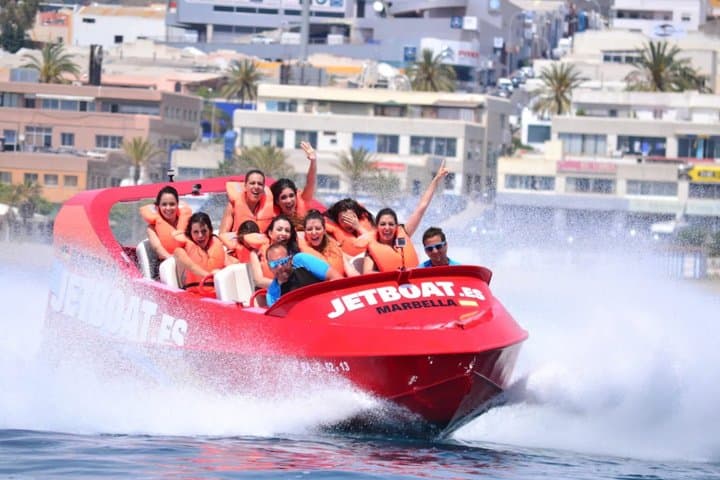 High-Speed Jet Boat Experience in Puerto Banús