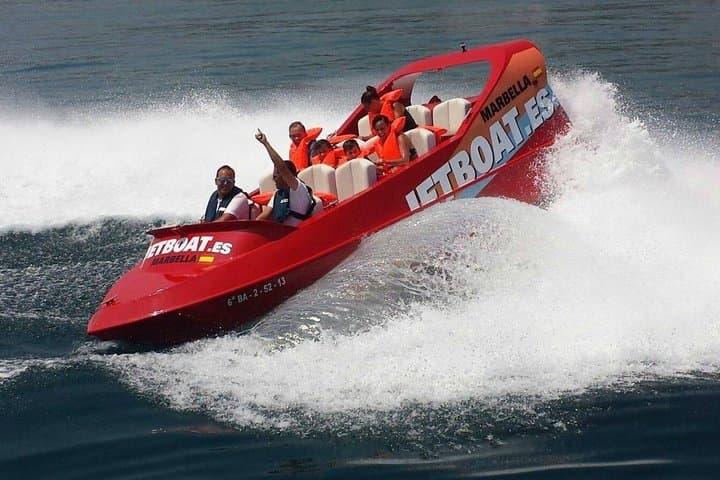 High-Speed Jet Boat Experience in Puerto Banús