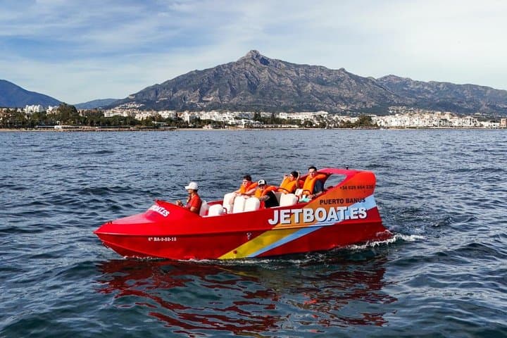 High-Speed Jet Boat Experience in Puerto Banús