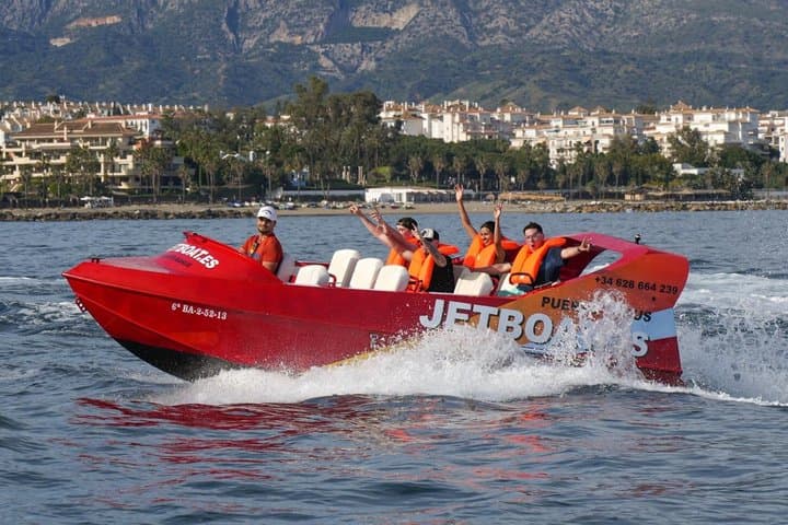 High-Speed Jet Boat Experience in Puerto Banús