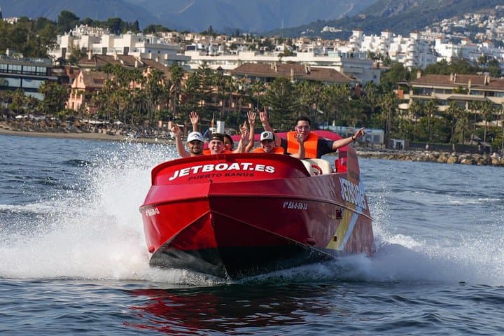 High-Speed Jet Boat Experience in Puerto Banús