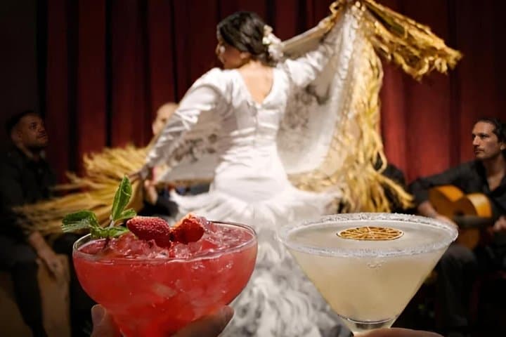 Barcelona Premium Flamenco Show: Tapas, Cocktail & Guitar Museum
