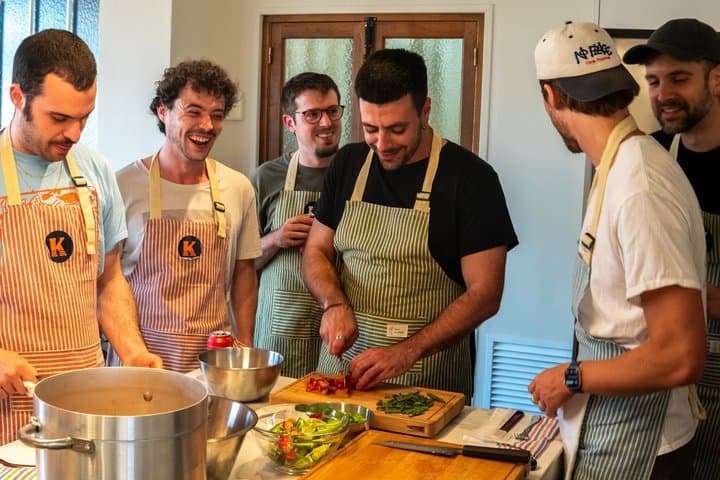 Barcelona: Paella & Tapas Cooking Class with Sangria Making
