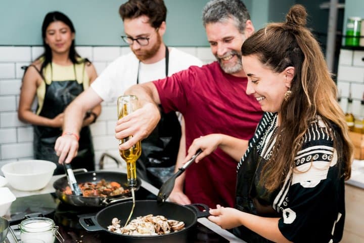 Paella, Tapas and Sangría Cooking Class in Barcelona