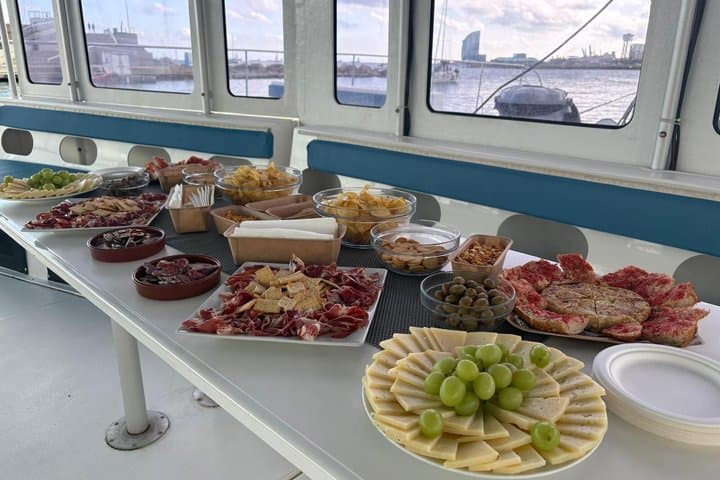 Barcelona Catamaran Cruise with Swim Tapas FREE Pass NightClub