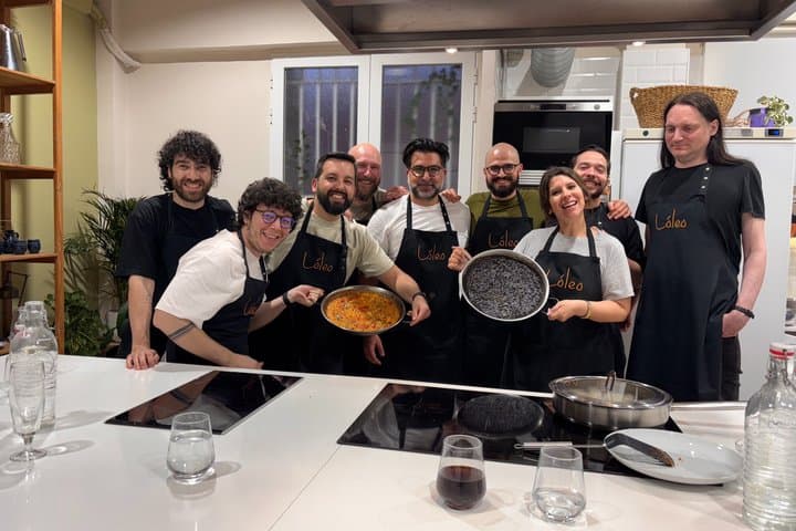 Tapas & Paella Cooking Class in Madrid with a Professional Chef