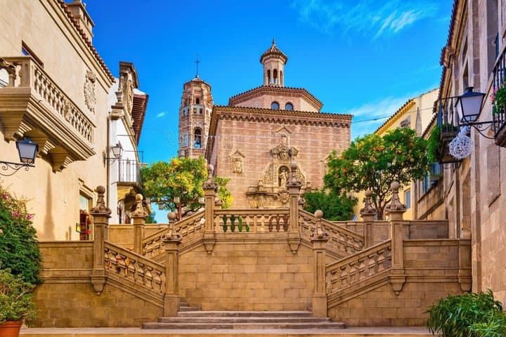 Barcelona: Poble Espanyol Open-Air Museum Ticket with Audio Guide