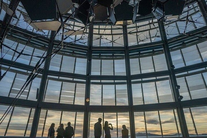 Barcelonas Observation Deck Mirador Torre Glories Ticket Audio