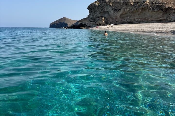 Carboneras : Route of 6 coves by boat through Cabo de Gata