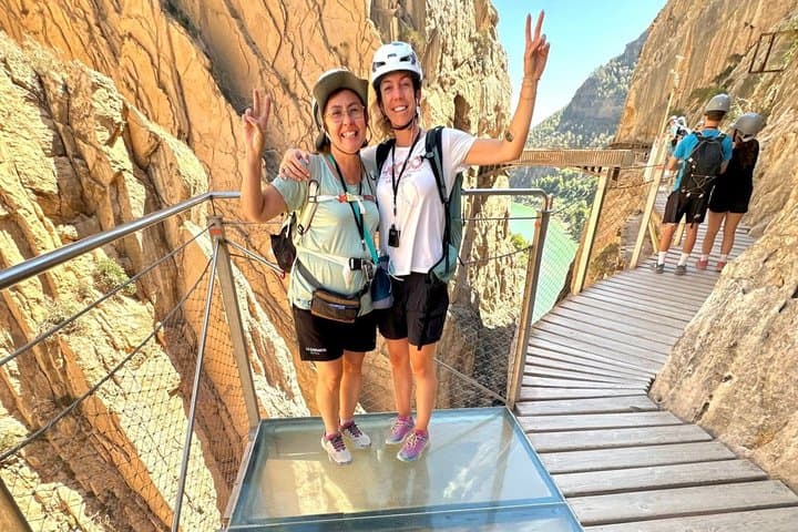 Tickets Caminito del Rey with guided tour from El Chorro