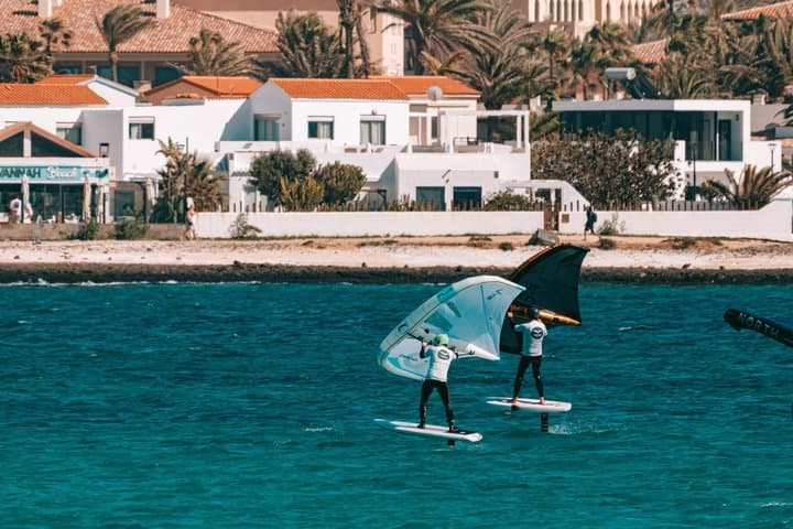 Learn Wing Foil Intermediate Lesson in Corralejo Fuerteventura