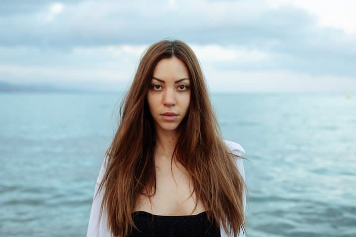 Photoshoot at Barceloneta beach at sunset