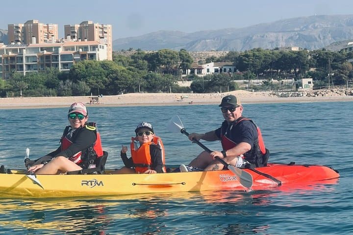 Kayak rental in Villajoyosa Mediterranean Adventure