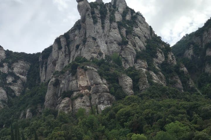 Montserrat from Barcelona Monastery Mountain and Views
