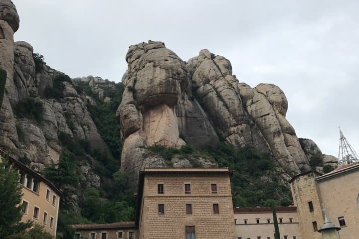 Montserrat from Barcelona Monastery Mountain and Views