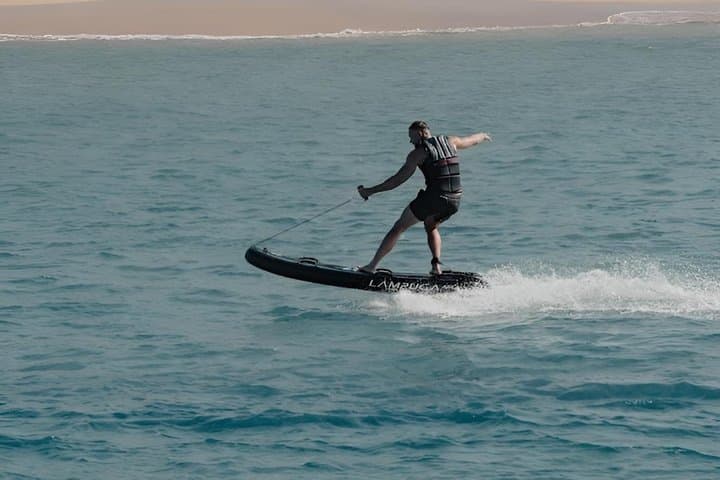 Electric Surfing in Lanzarote