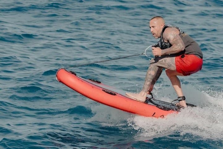 Electric Surfing in Lanzarote