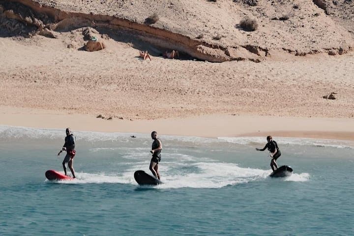 Electric Surfing in Lanzarote