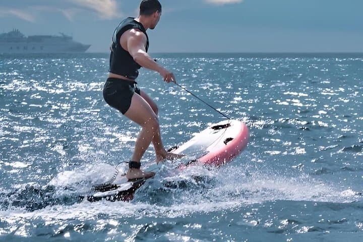 Electric Surfing in Lanzarote