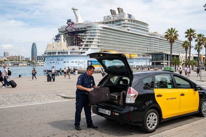 Barcelona Cruise Port Private Transfers (To Airport / Hotel)