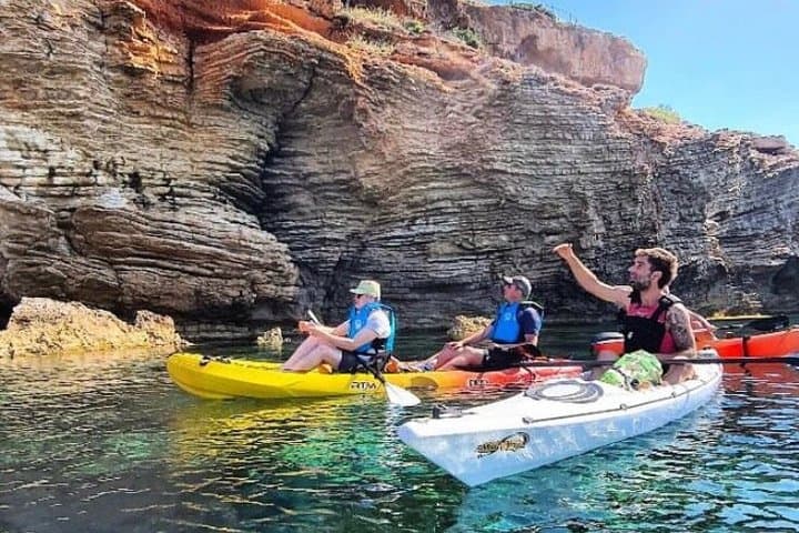 Kayak and Snorkel Cave Tour in Ibiza