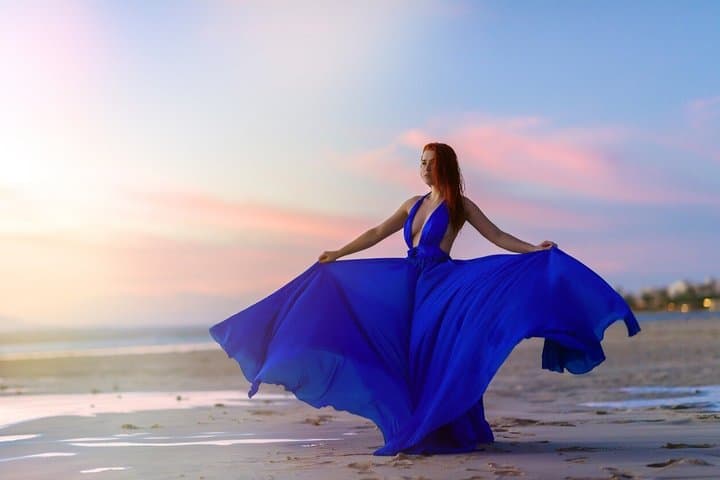 Flying Dress Beach Photoshoot in Tenerife