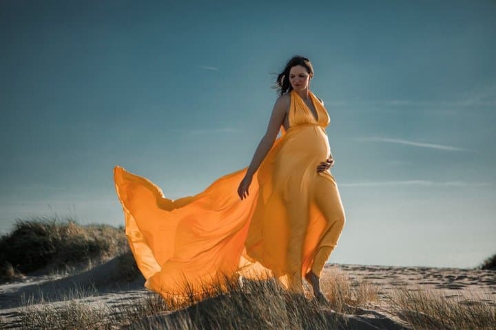 Flying Dress Beach Photoshoot in Tenerife