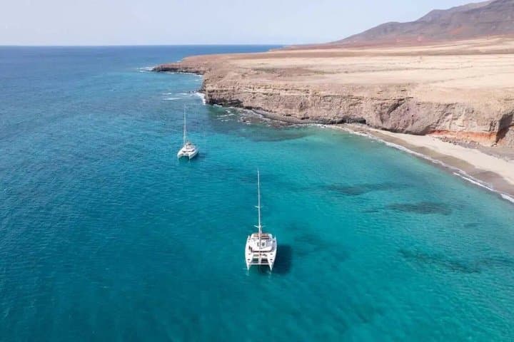 Fuerteventura Deluxe Catamaran Tour with meals and drinks